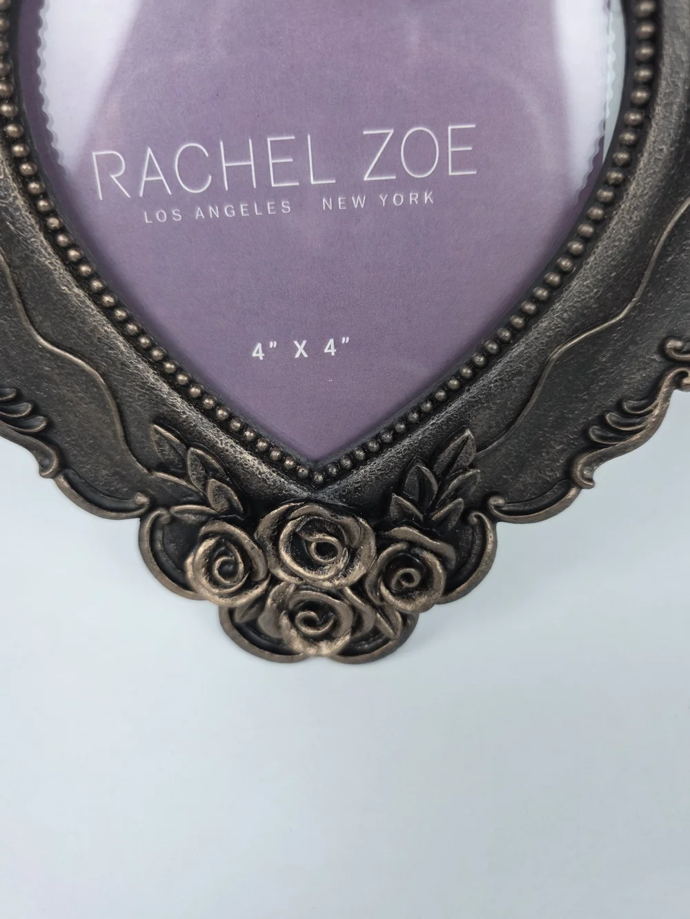 Rachel Zoe Bronze Gothic Heart Picture Frame - Bronze